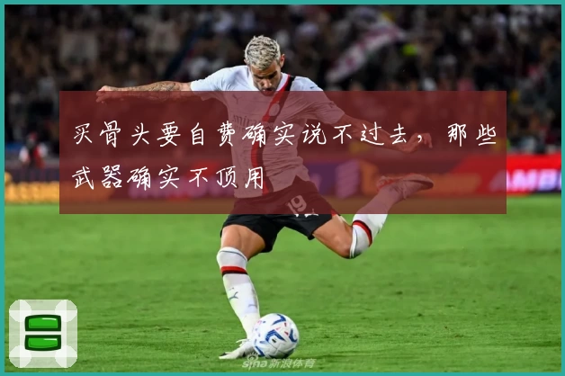 买骨头要自费确实说不过去，那些武器确实不顶用